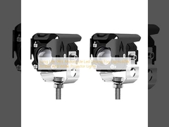 طول عمر YAYE موتورسیکلت LED چراغ های مه رانندگی 60W رنگ زرد و سفید چراغ های پروژکتور