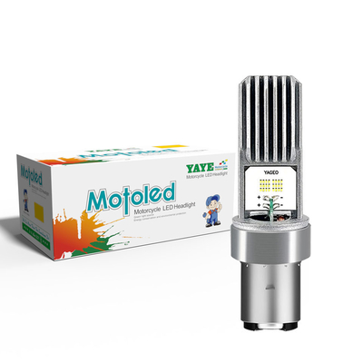 1200LM 12W Motorcycle LED Headlight Bulb CSP H4 HS1 BA20D H6 P15D H6M