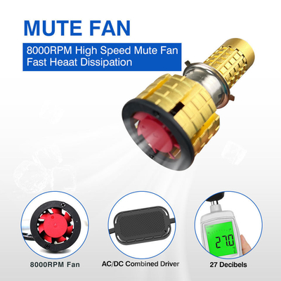 M1-YY Motoled Headlight Lens Fan Cooling Brightest Motorcycle Headlight