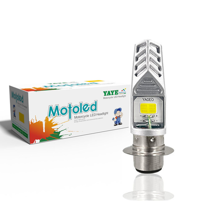 DC8V-80V BA20D Headlight Bulb 1000lm COB Ba20d Led Motorcycle Headlight Bulb