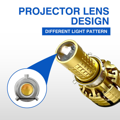 Gold M1-YY Motoled Light Lens Super Bright Motorcycle Headlight