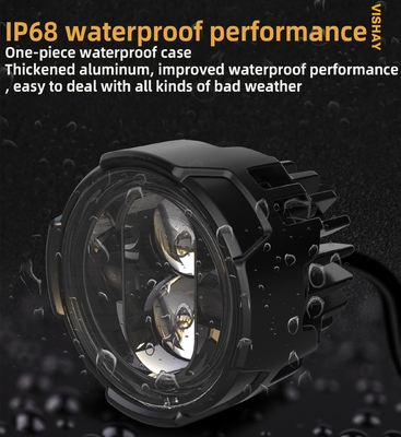 Upgrade Your Ride with Universal Motorcycle Headlight Featuring US C R E E Lamp Bead