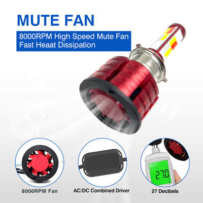 Motorcycle Lighting System LED Headlight Bulb with Simple Installation 100% Plug Play