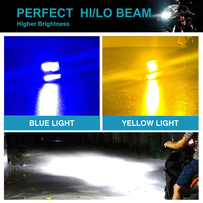 YAYE AC/DC8-80V 8V 12V 24V P15D H4 Ba20D HS1 H6 H6M LED Motorcycle Headlight Bulb