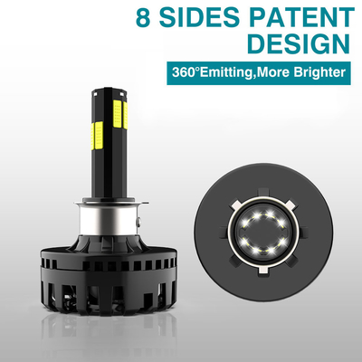 COB Lamp Chip Super Brightness H4 Motorcycle Headlights IP67 for Enhanced Visibility