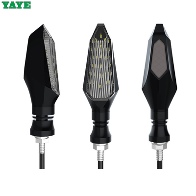 Universal Waterproof Motorcycle Led Turn Signal Light with Bright Light Color Options