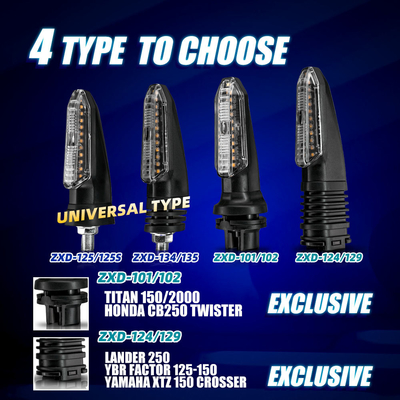 Custom Dynamics Motorcycle Lights Upgrade YYZXD-125 134 135 101 102 124 129