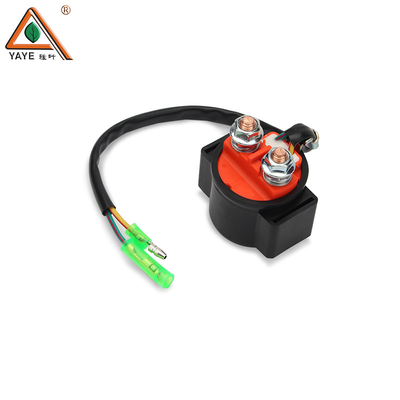 150A 12V 24V Motorcycle Start Relay HONDA CG250 Starting Relay Black Rated Current