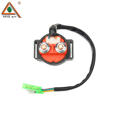 150A 12V 24V Motorcycle Start Relay HONDA CG250 Starting Relay Black Rated Current