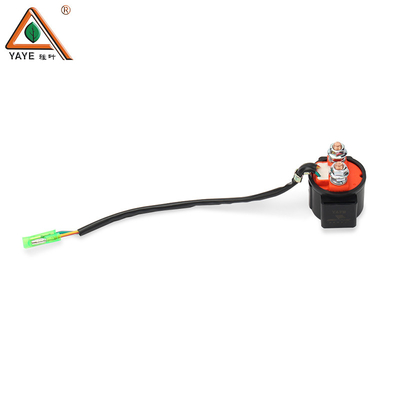 150A 12V 24V Motorcycle Start Relay HONDA CG250 Starting Relay Black Rated Current