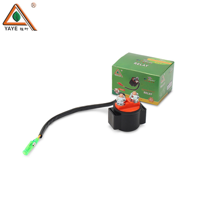 150A 12V 24V Motorcycle Start Relay HONDA CG250 Starting Relay Black Rated Current