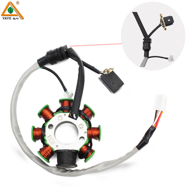Motorcycle Parts Magnetic Generator Stator Coil Fit For BM150 YAYE Motorcycle Engine Accessories