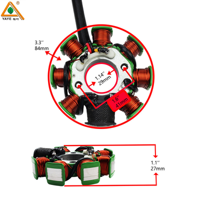 Motorcycle Parts Magnetic Generator Stator Coil Fit For BM150 YAYE Motorcycle Engine Accessories