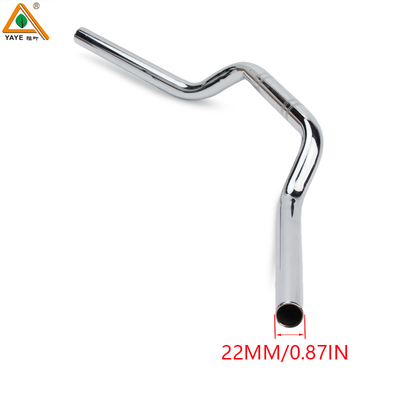 Motorcycle Retro 22MM Modified Faucet Direction Handlebar Steel Pipe Handlebar  Universal version Modified Handlebar