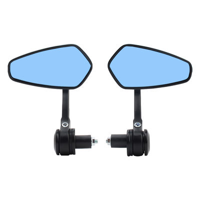 Diamond Shaped Handle Mirror Suitable for 22mm Handle Width Motorcycle Rearview Mirror Motorcycle Universal Accessories
