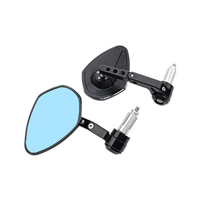 Diamond Shaped Mirror Suitable for 22mm Handle Width Adjustable Motorcycle Rearview Mirror Motorcycle Universal Accessories