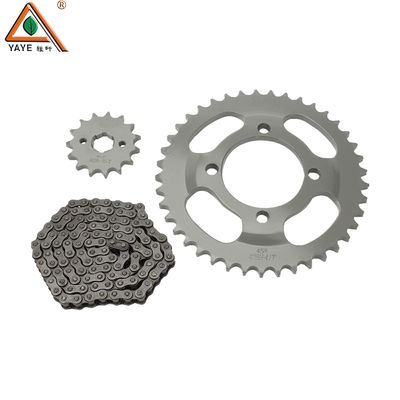 YAYE CG125 CG150 CG200 Motorcycle Parts High Quality Steel  428-116L 38T 15T Motorcycle Chain and Sprocket Kits