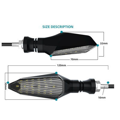 YAYE High Quality Waterproof Motorcycle Led Turn Signal Light