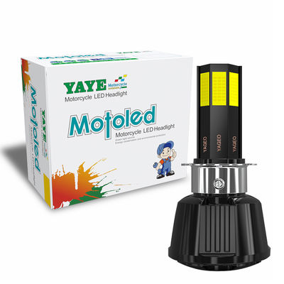 YAYE New Arrival 6 Light Built-in Drive Hi/Lo Beam Flash Motorcycle LED Headlight