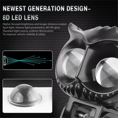 YAYE 40W Aluminum Owl Shape 3570 Motorcycle External LED Spotlight Work Light 40W Auxiliary Spot Lights for Motorcycle