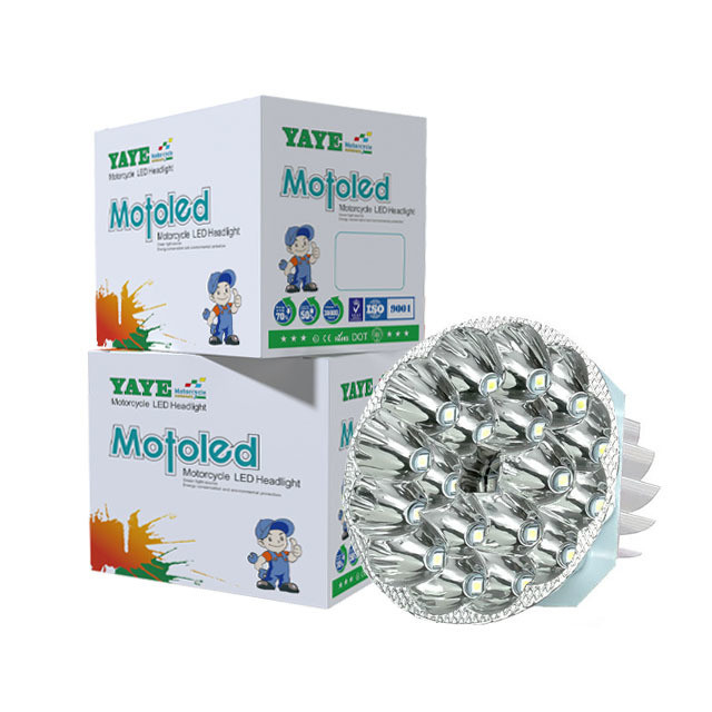XYL-NZ 4500LM 15 Lamp Blue Drl Hi Lo Beam Motorcycle Led Bulbs