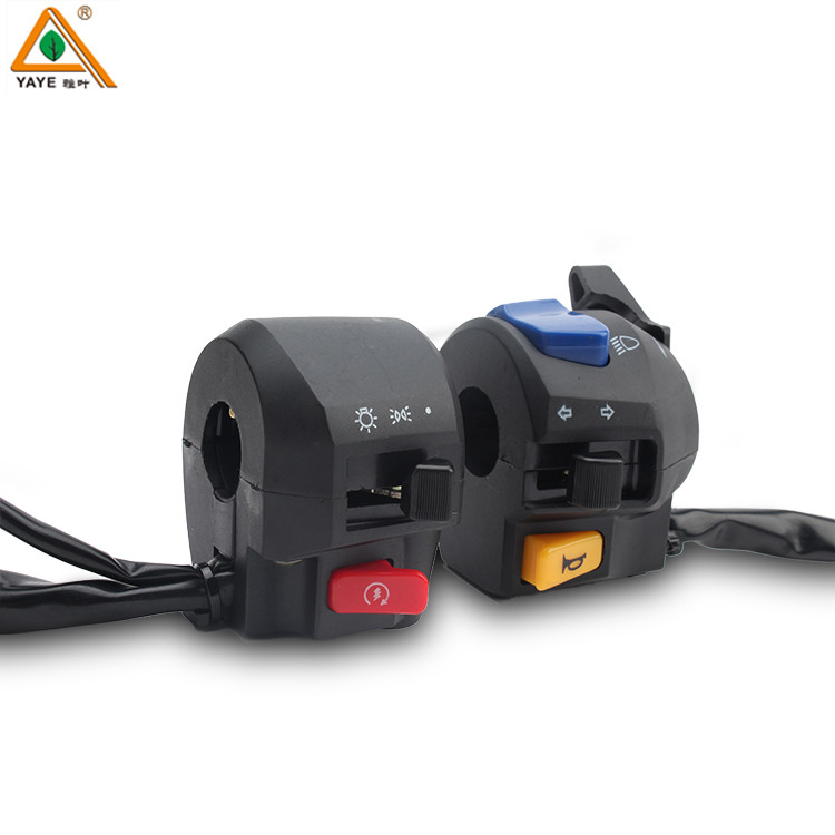 Motorcycle Switch Assembly Switch Back  Motorcycle Switch On Off  Handlebar base combination Applicable to HJ152-8