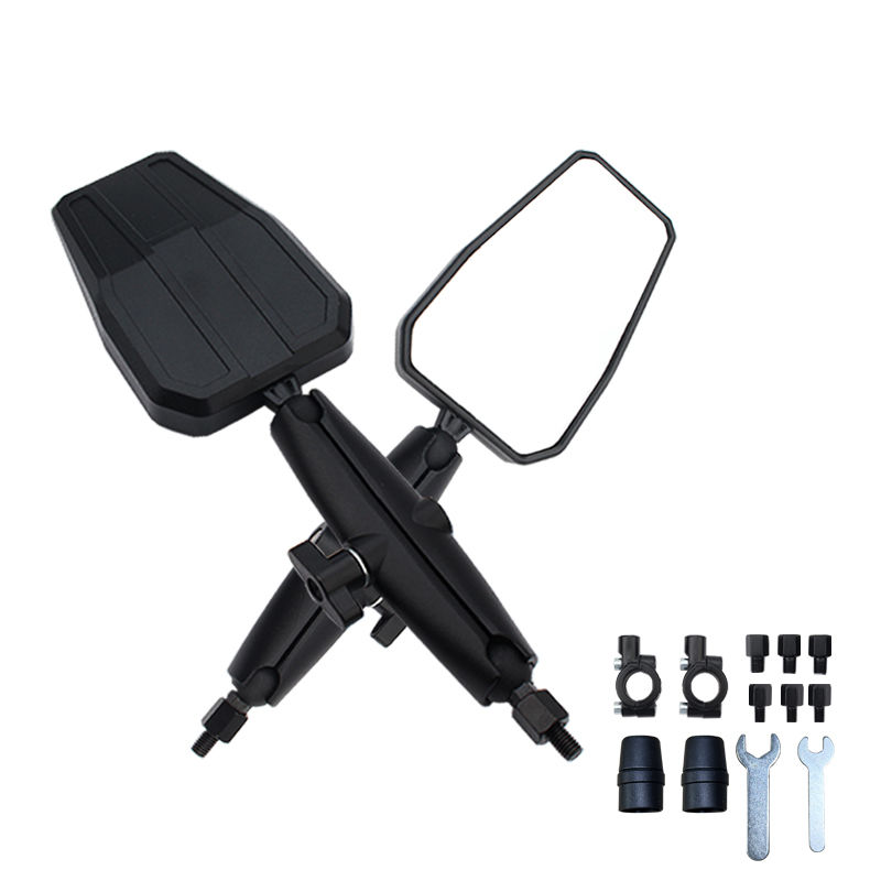 Motorcycle Universal Foldable Rear View Mirror Adjustable Adventure Westwind Road Handlebar Side Mirrors Motorbike Accessories