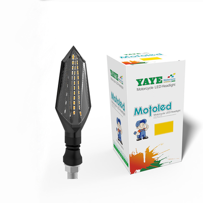 6500k دمای نور YAYE ABS لامپ آب PC DC12V موتورسیکلت LED نور نشانگر چرخش