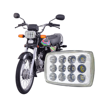 CD70 CG125 چراغ جلو موتورسیکلت LED با DRL 12V IP67